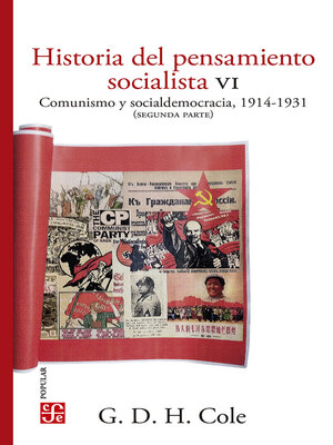 cover image of Historia del pensamiento socialista, VI